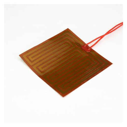FOPURE 100x100mm 90W 12V DC Flexiable Eeletric Polyimide Film Heater Heating for Electrical Wires FOPURE 100x100mm 90W 12V DC Flexiable Eeletric Polyimide Film Heater Heating for Electrical Wires von FOPURE