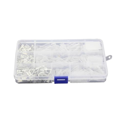 FOPURE 150 PCS 6.3/4.8/2.8 Springs Pluggable Crimp Terminal Wire Connectors von FOPURE