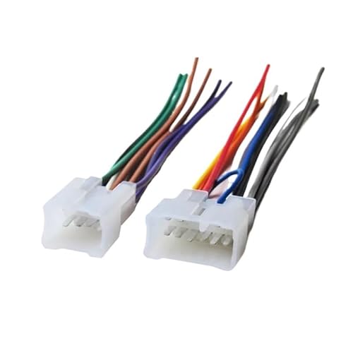 FOPURE 1pair 70-1761 Radio Wiring Harness for 87-up Power 4 Speaker M3 Female Connector Wire Harness FOPURE 1pair 70-1761 Radio Wiring Harness for 87-up Power 4 Speaker M3 Female Connector Wire Harness von FOPURE
