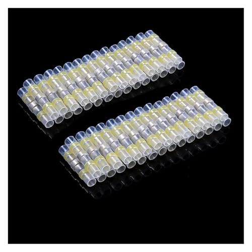 FOPURE 30PCS Soldering Terminals Heat Shrink Seal Sleeve Butt Splice Tube Wire Connector Welding Cable Connectors Terminal Kit von FOPURE