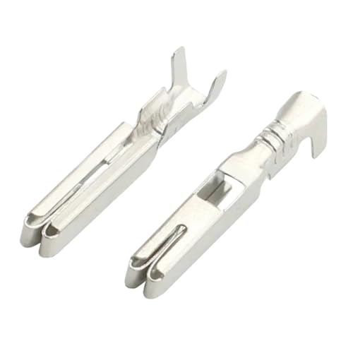 FOPURE 50 PCS Auto Sheath Wiring Copper Terminal Car Connector Insert Spring Pin Tinned Terminal DJY7151-3 von FOPURE