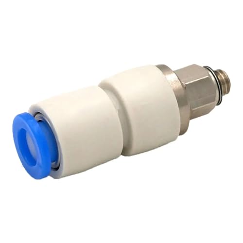 FOPURE KSH06-M5 Tube 0.D.6mm Connection Thread M5x0.8 Male Connectors Joint Rotary One Touch Fitting KSH FOPURE KSH06-M5 Tube 0.D.6mm Connection Thread M5x0.8 Male Connectors Joint Rotary One Touch Fitting KSH von FOPURE