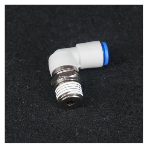 FOPURE KSL06-02S Tube 0.D.6mm Connection G1/4" Connectors Joint Elbow Rotary One Touch Fitting KSL von FOPURE