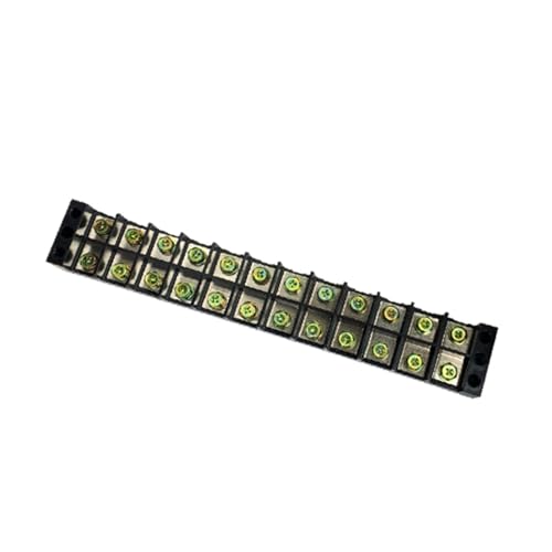 FOPURE TBC-10012/TB-10012 Connection Plate Conductor Fixing Block Terminal Screw Barrier Strip Dual Row Copper von FOPURE