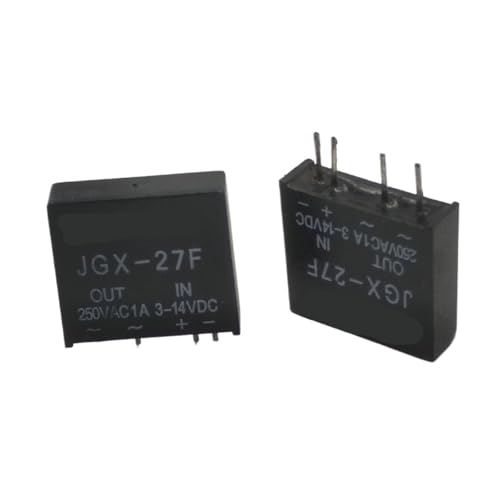 JGX-27F Relay 250VAC 1A 3-14VDC 4 Feet Industrial Electrical Relays von FOPURE
