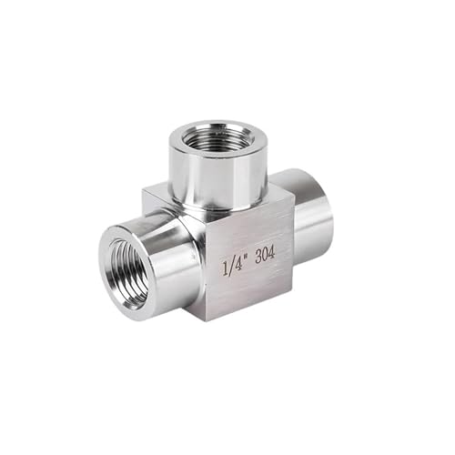M16x1.5 304 Stainless Steel Female Thread Tee Type 3 Way High Pressure Pipe Fitting M16x1.5 304 Stainless Steel Female Thread Tee Type 3 Way High Pressure Pipe Fitting von FOPURE