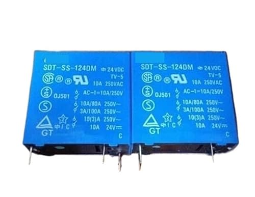 Relay SDT-SS-124DM 24VDC SDT-SS-124DM-24VDC SDTSS124DM 124DM DC24V 24VDC 24V 10A DIP4 10pcs/lot Industrial Electrical Relays Relay SDT-SS-124DM 24VDC SDT-SS-124DM-24VDC SDTSS124DM 124DM DC24V 24VDC 24V 10A DIP4 10pcs/lot Industrial Electrical Relays von FOPURE