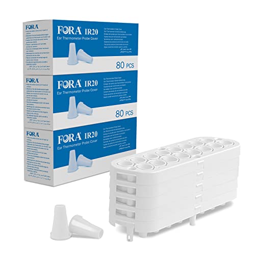 FORA Hygiene Caps Schutzkappen für FORA IR20b/c Ohrthermometer / 240 Stück FORA Hygiene Caps Schutzkappen für FORA IR20b/c Ohrthermometer / 240 Stück von FORA