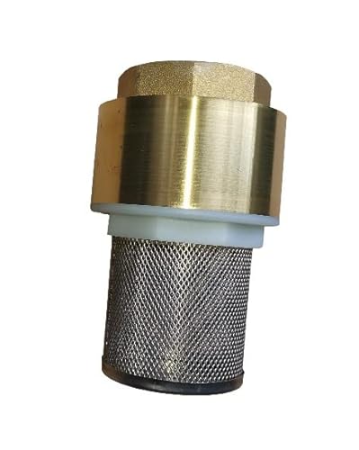 FORAS Fußventil 2“ 50 mm Messing Rückschlagventil, by YORK, made in Italy, Saugkorb, Bodenventil von FORAS