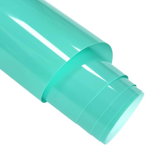 FORBELL Plotterfolie Textil, 30.5cm X 6,1M Heat Transfer Vinyl Flexfolie (Türkis, 6,1M) von FORBELL