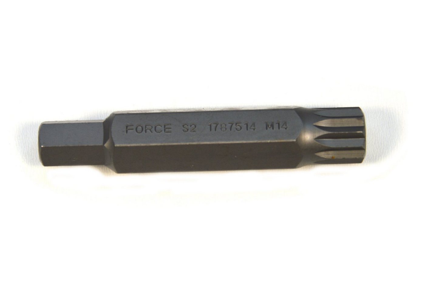 FORCE Bit- und Steckschlüsselset Innenvielzahn Antrieb Einsatz Vielzahn Spline Biteinsatz, 1-St. von FORCE