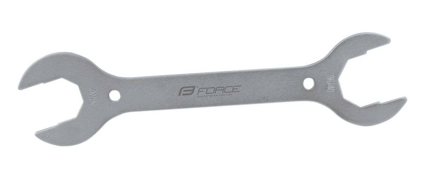 FORCE Fahrradwerkzeugset Flachschlüssel FORCE 30-32/36-40 silber von FORCE