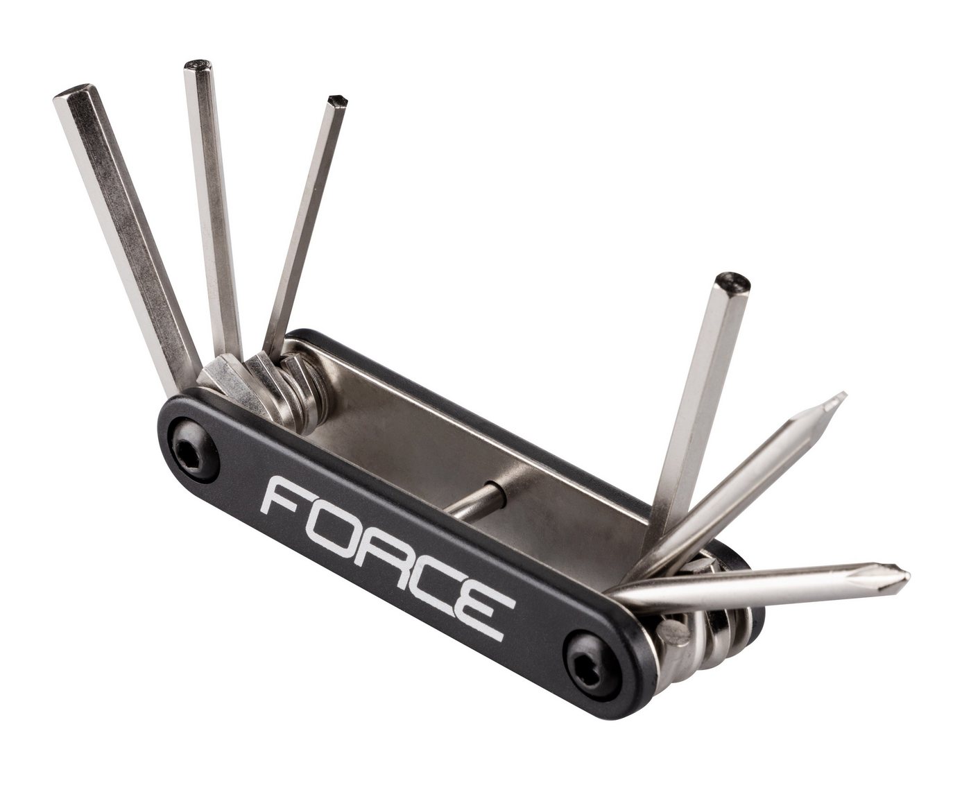 FORCE Fahrradwerkzeugset multitool FORCE MINI 6er SET von FORCE