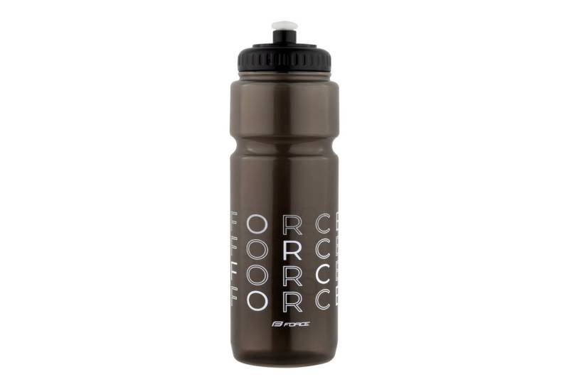 FORCE Trinkflasche Force Flasche Enjoy 0.75 l Schwarz Transparent von FORCE