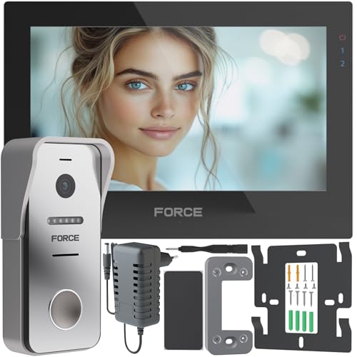 VIDEODOMOFON FORCE PRIMA GO 7" SCHWARZ FULL HD BRAM FURT VIDEODOMOFON FORCE PRIMA GO 7" SCHWARZ FULL HD BRAM FURT von FORCE