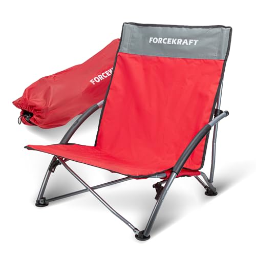 FORCEKRAFT Klappbarer Reisestuhl Variation (red) von FORCEKRAFT
