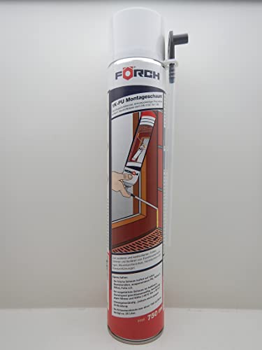 1K PU MONTAGESCHAUM BAUSCHAUM SCHAUM AUSSPRÜHFORM 750ml (1) von Förch