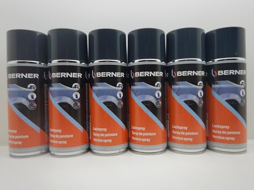 6x BERNER ANTHRAZITGRAU RAL 7016 LACK LACKSPRAY SPRAY SPRAYDOSE 400ML 6x BERNER ANTHRAZITGRAU RAL 7016 LACK LACKSPRAY SPRAY SPRAYDOSE 400ML von Förch