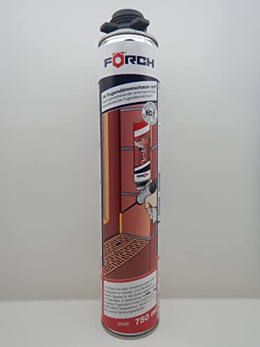 BAUSCHAUM SCHAUM MONTAGESCHAUM FUGENDÄMMSCHAUM SOFT FENSTER TÜREN 750ml (1) von FORCH