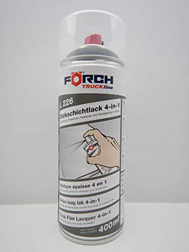 Förch 4 in 1 1130 GRAPHITGRAU GRAU DICKSCHICHTLACK LACK SPRAY SPRAYDOSE 400ML (1) von Förch