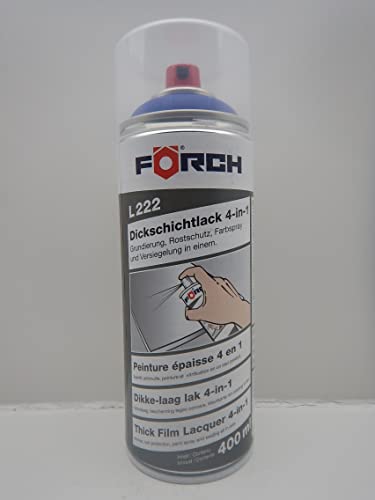 Förch 4 in 1 RAL 5002 ULTRAMARINBLAU BLAU DICKSCHICHTLACK LACK SPRAY SPRAYDOSE 400ML (1) von Förch