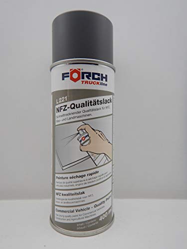 FORCH DB 7354 ARGENTITGRAU GRAU MATT Lack LACKSPRAY SPRAYDOSE 400ML (1) von Förch