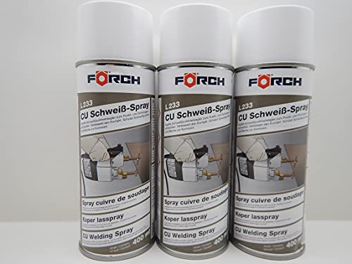 Förch SCHWEIß - SPRAY CU L233 VERSIEGELUNG SCHWEIßPUNKTE PUNKT SCHUTZGASSCHWEIßEN (3) von Förch
