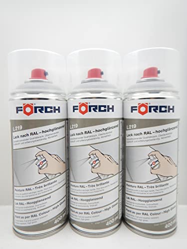 Förch SIGNALGRAU GRAU RAL 7004 LACK LACKSPRAY SPRAY SPRAYDOSE 400ML (3) von Förch