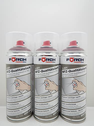 IVECO CHASSIS ROT IC105 LACK FARBE LACKSPRAY SPRAY SPRAYDOSE LKW NFZ 400ML (3) von Förch
