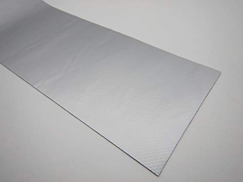 LKW PLANE ZELT MARKISE PLANEN REPARATUR PFLASTER 10MM BREIT SILBER WEIßALUMINIUM 9006 (100cm) von Förch