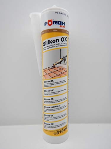 SILIKON SILICON KARTUSCHE DICHTSTOFF DICHTMASSE SANITÄR EICHE 310ml (1) von Förch