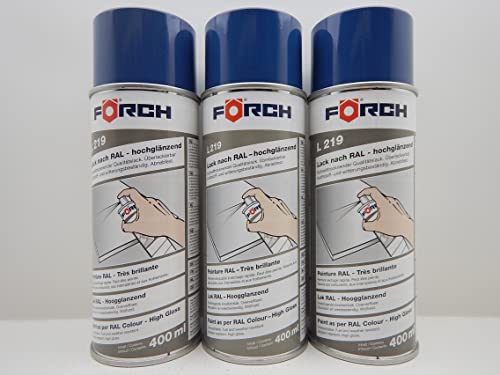 VIOLETTBLAU BLAU VIOLETT RAL 5000 LACK LACKSPRAY SPRAY SPRAYDOSE 400ML (3) von FORCH