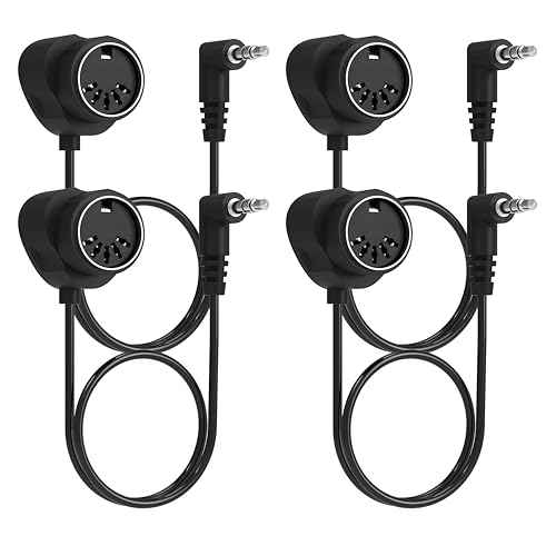 FORE 4-Pack 60CM TRS Type-A 3.5mm MIDI Cable-Female Type-A TRS 3.5mm to MIDI 5 Pin Din Cable with Ultra-Small Plugs Tight Space Female 4-Pack 60CM FORE 4-Pack 60CM TRS Type-A 3.5mm MIDI Cable-Female Type-A TRS 3.5mm to MIDI 5 Pin Din Cable with Ultra-Small Plugs Tight Space Female 4-Pack 60CM von FORE