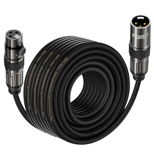 FORE Mikrofonkabel XLR Stecker auf XLR Busche Kabel 15m 1-Stück FORE Mikrofonkabel XLR Stecker auf XLR Busche Kabel 15m 1-Stück von FORE
