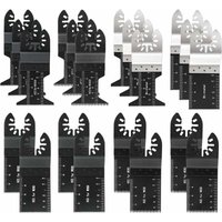 20er-Pack professionelle Oszillationssägeblätter für Holz/Metall, universeller Schnellwechsel-Multifunktionsadapter für Fein Multimaster, Ryobi, 20er-Pack professionelle Oszillationssägeblätter für Holz/Metall, universeller Schnellwechsel-Multifunktionsadapter für Fein Multimaster, Ryobi, von FOREHILL