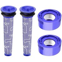 4er-Pack Ersatzfilter für Dyson V7, V8 Animal und V8 Absolute Akku-Staubsauger – Staubsaugerzubehör von FOREHILL