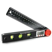 Digitaler Winkelmesser, digitaler Winkelmesser (0–999), Lineal, Goniometer, Wasserwaage, 230-mm-Neigungsmesser von FOREHILL
