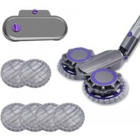 Elektrischer Wischmoppkopf für Dyson V11 V10 V15 V8 V7 Staubsauger, Wischmoppkopf mit Wassertank und 6 waschbaren Pads Elektrischer Wischmoppkopf für Dyson V11 V10 V15 V8 V7 Staubsauger, Wischmoppkopf mit Wassertank und 6 waschbaren Pads von FOREHILL