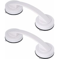 FOREHILL 2er-Pack extra starke Saugnapf-Türgriffe, tragbarer Saugnapf-Türgriff, großer Glas-Tür- und Fenstergriff von FOREHILL