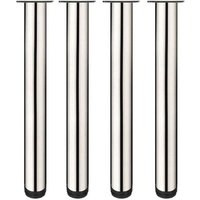 FOREHILL 4x Verstellbare Möbelbeine Edelstahl Tischbeine mit Schrauben - 50cm FOREHILL 4x Verstellbare Möbelbeine Edelstahl Tischbeine mit Schrauben - 50cm von FOREHILL