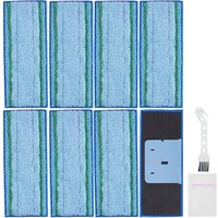 FOREHILL 8er-Pack Wischmopp-Zubehör für iRobot Braava Jet m6 Bodenreinigungsroboter, waschbare und wiederverwendbare Mikrofaser von FOREHILL