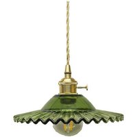 FOREHILL E27 Industrielle Vintage-Glas-Pendelleuchte Retro-Deckenleuchte Industrielle Deckenbeleuchtung Retro-Glas-Pendelleuchten Decken-Pendellampen von FOREHILL