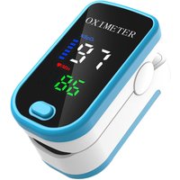 FOREHILL Fingerclip-Oximeter, Messung der Blutsauerstoffsättigung und Pulsfrequenz, automatische Abschaltung nach 5 Sekunden, Blau und Weiß (keine FOREHILL Fingerclip-Oximeter, Messung der Blutsauerstoffsättigung und Pulsfrequenz, automatische Abschaltung nach 5 Sekunden, Blau und Weiß (keine von FOREHILL
