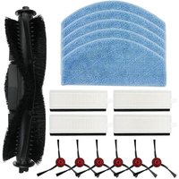 FOREHILL Niceminiwall Hauptbürsten- und Ersatztuchset für Laresar Mars 01 Staubsauger, Bodenreinigungszubehör, Bürste von FOREHILL