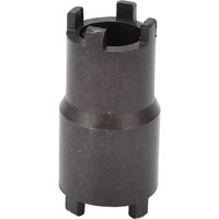 FOREHILL Sicherungsmuttern-Entferner, Kupplungsabzieher, 4-Zinken-Steckschlüssel 20 mm & 24 mm für Roller, Moped, Quad, ATV von FOREHILL