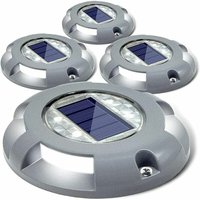 FOREHILL Solar-Terrassenleuchten, Wegleuchten, wasserdichte LED-Außenleuchten mit Solarbetrieb für Stufen, Gehwege, Treppen, Garten, Wege, Boden, von FOREHILL