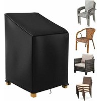 FOREHILL Stapelbare Gartenstuhlhülle 70x70x85/125cm, wasserdichte 420D Oxford-Gartenstuhlhülle, Schutz für Gartenstühle, Terrassenstuhlhülle von FOREHILL