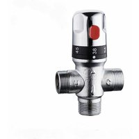 FOREHILL Thermostatventil für Warmwasserbereiter, Thermostatarmatur, Sechs-Punkt-Duscharmatur von FOREHILL