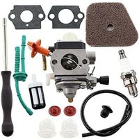 FOREHILL Vergaser-Reparatursatz für Stihl FS87 FS90 FS100 FS110 FS130 HL95 HL100 HT100 HT101 KM90 KM100 KM110 SP90 Ersatzteil für Rasentrimmer FOREHILL Vergaser-Reparatursatz für Stihl FS87 FS90 FS100 FS110 FS130 HL95 HL100 HT100 HT101 KM90 KM100 KM110 SP90 Ersatzteil für Rasentrimmer von FOREHILL