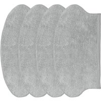 FOREHILL Waschbare und wiederverwendbare Ersatzreinigungstücher für EUREKA NER600 Saugroboter, 4er- oder 10er-Packung (4er-Packung) von FOREHILL